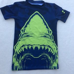 under armour shark shirt
